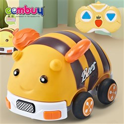 CB912717 CB912729 - Bees cartoon 3CH baby vinyl train toy 2.4G RC car for kid's